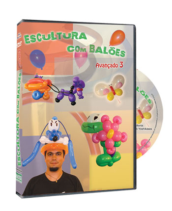 DVD ESCULTURA COM BAL�ES - AVAN�ADO 3 